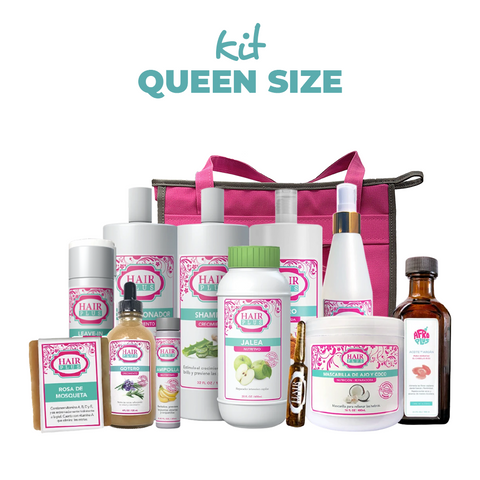 Shampoo 32oz - Conditioner 32oz - Suero 32oz - Leaven in 8oz - Argán -Jalea - Ampolla - Gotero de Crecimiento - Mascarilla Ajo y Coco - Protector - Ampolla Anti-Caida 1 pcs - Jabón - Bolso