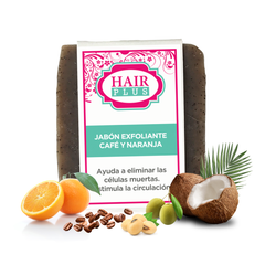 Jabón Exfoliante de Café y Naranja