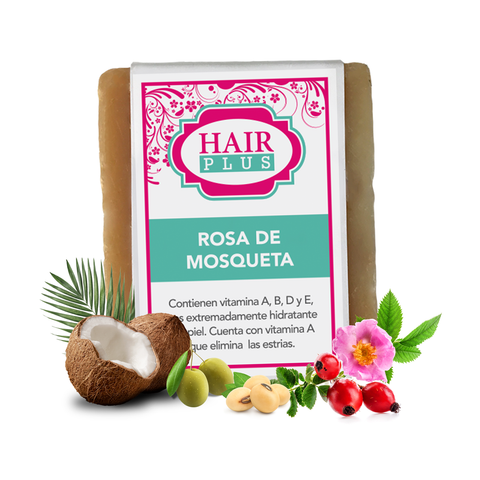 Jabón Rosa de Mosqueta