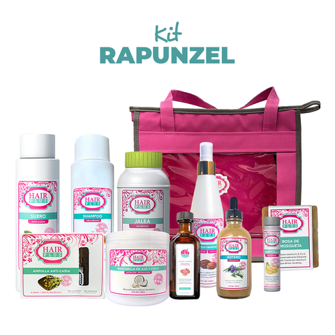 Suero 16oz - Gotero Crecimiento - Ampollas Caída De 6pcs - Aceite Argán - Jalea - Protector Térmico - Mascarilla De Ajo Y Coco - Shampoo 16oz - GRATIS: Ampolla - Bolso - Jabón.